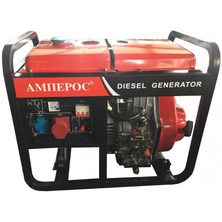 Генератор дизельный Амперос LDG8500E-3