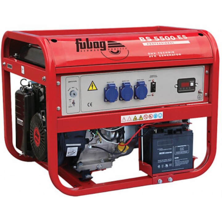 Генератор бензиновый Fubag BS 5500 ES