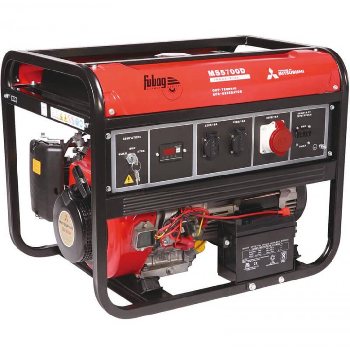 Генератор бензиновый Fubag MS 5700D