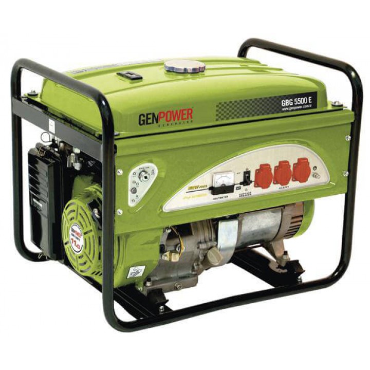 Генератор бензиновый Genpower GBG 5500E